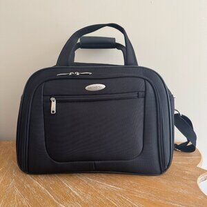 Samsonite Laptop Briefcase Business Travel Bag Luggage 17" x 12" Black Strap